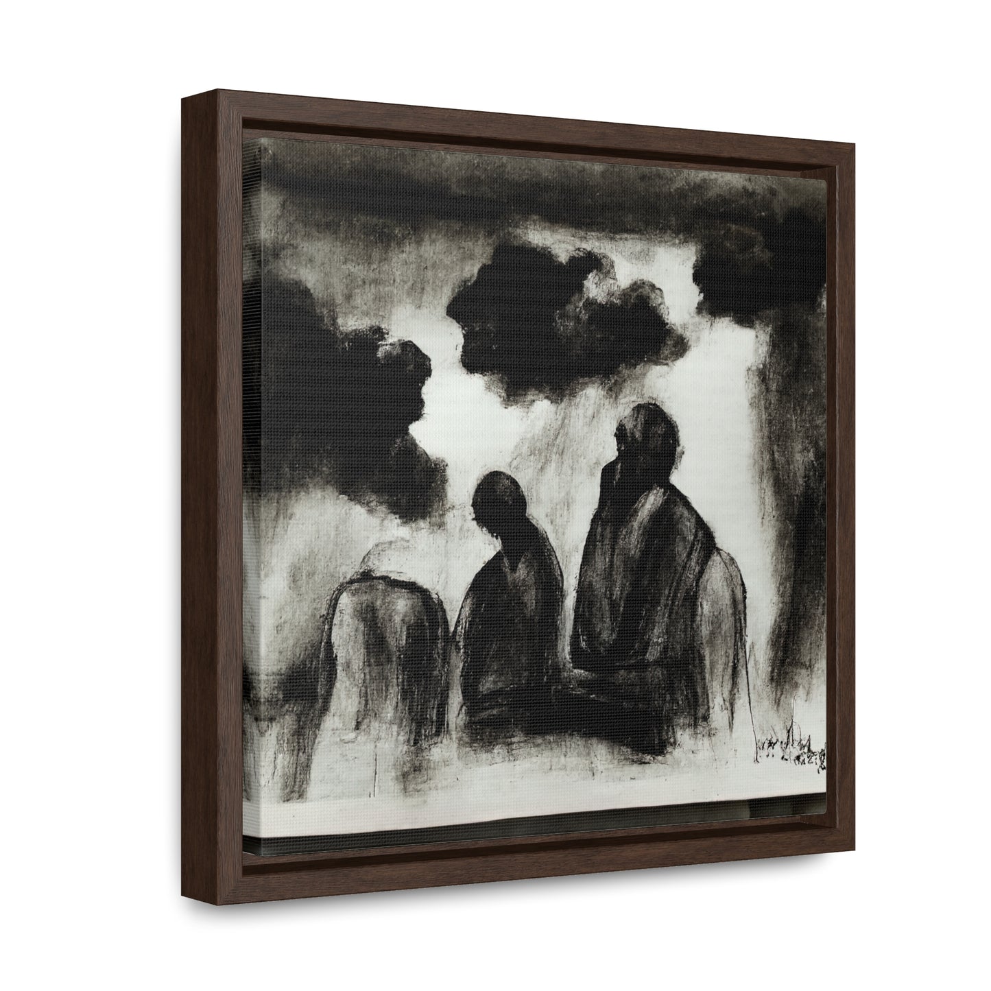 Palaeolithic Prayer 4, Valentinii, Gallery Canvas Wraps, Square Frame