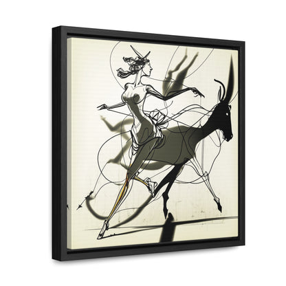 Naivia 11, Gallery Canvas Wraps, Square Frame