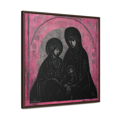 Mary and the Child 9, Valentinii, Gallery Canvas Wraps, Square Frame