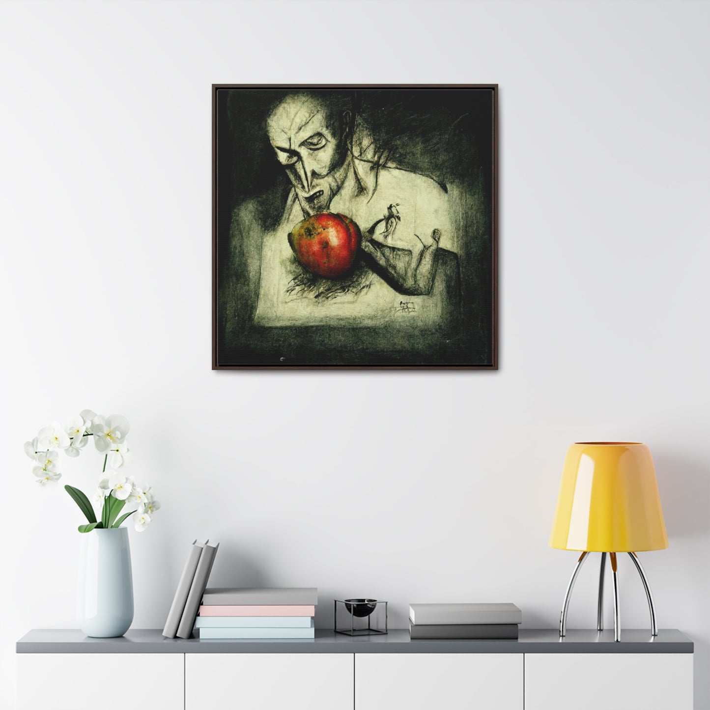 Apple 18, Valentinii, Gallery Canvas Wraps, Square Frame