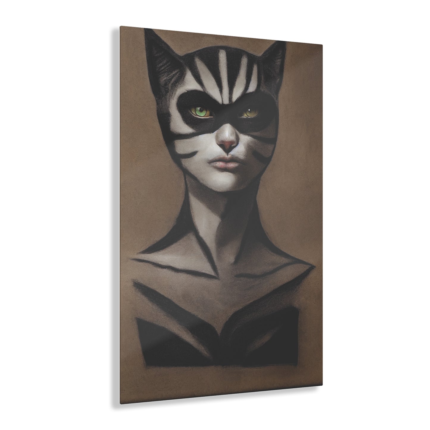 Cat Woman 41,  Acrylic Prints