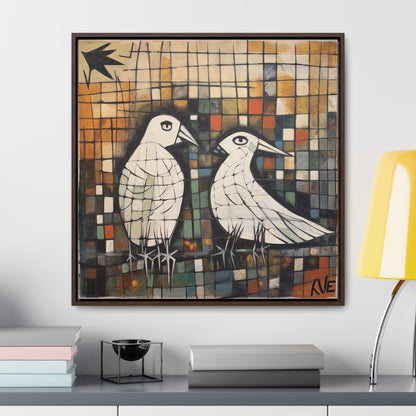 Bird 36, Gallery Canvas Wraps, Square Frame