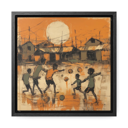 Childhood 22, Gallery Canvas Wraps, Square Frame