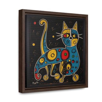 Cat 126, Gallery Canvas Wraps, Square Frame