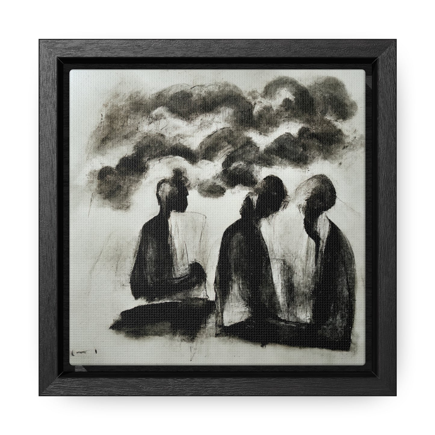 Palaeolithic Prayer 12, Valentinii, Gallery Canvas Wraps, Square Frame