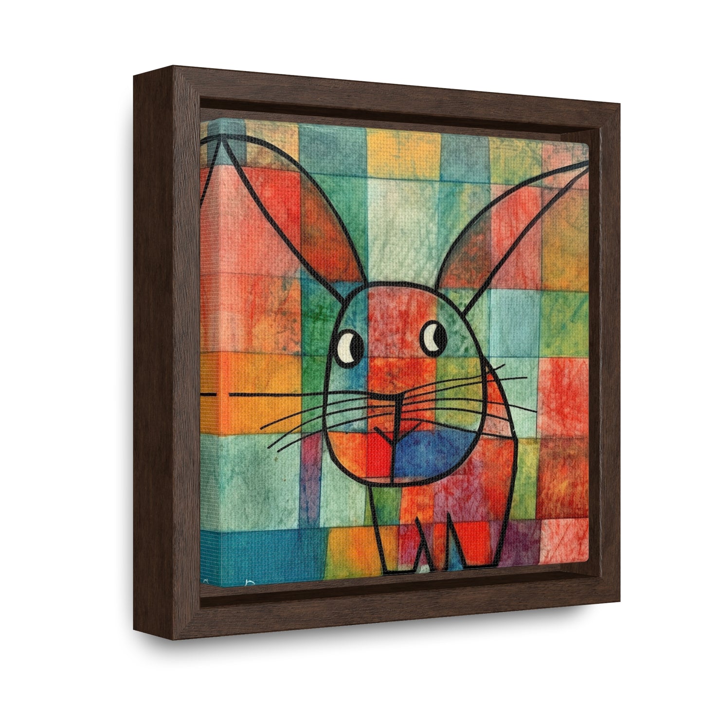 Rabbit 13, Gallery Canvas Wraps, Square Frame