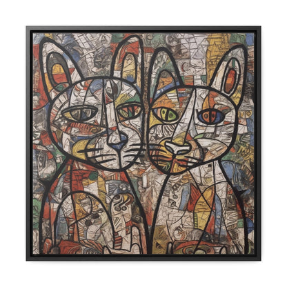 Cat 2, Gallery Canvas Wraps, Square Frame