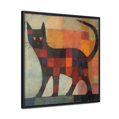 Cat 18, Gallery Canvas Wraps, Square Frame