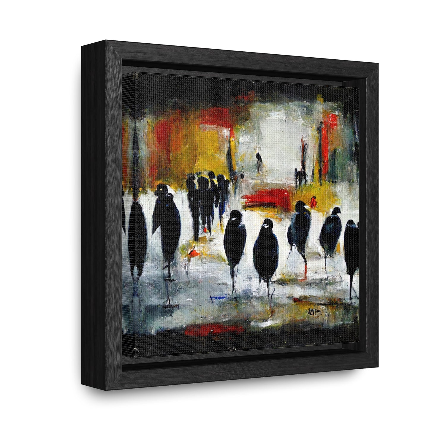 Social Seeds 5, Valentinii, Gallery Canvas Wraps, Square Frame