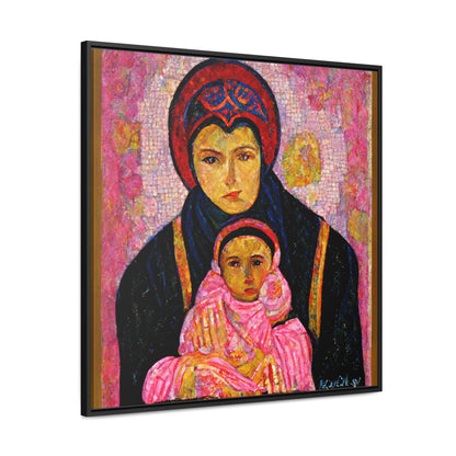 Mary and the Child 13, Valentinii, Gallery Canvas Wraps, Square Frame