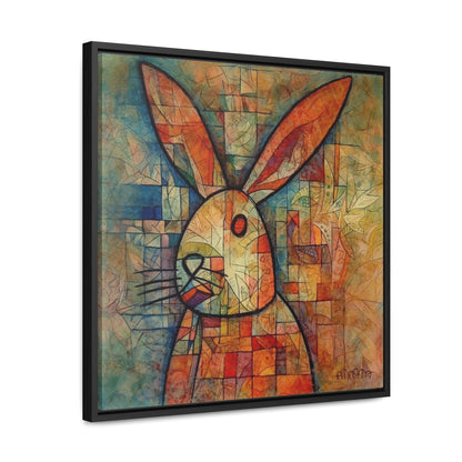 Rabbit 3, Gallery Canvas Wraps, Square Frame