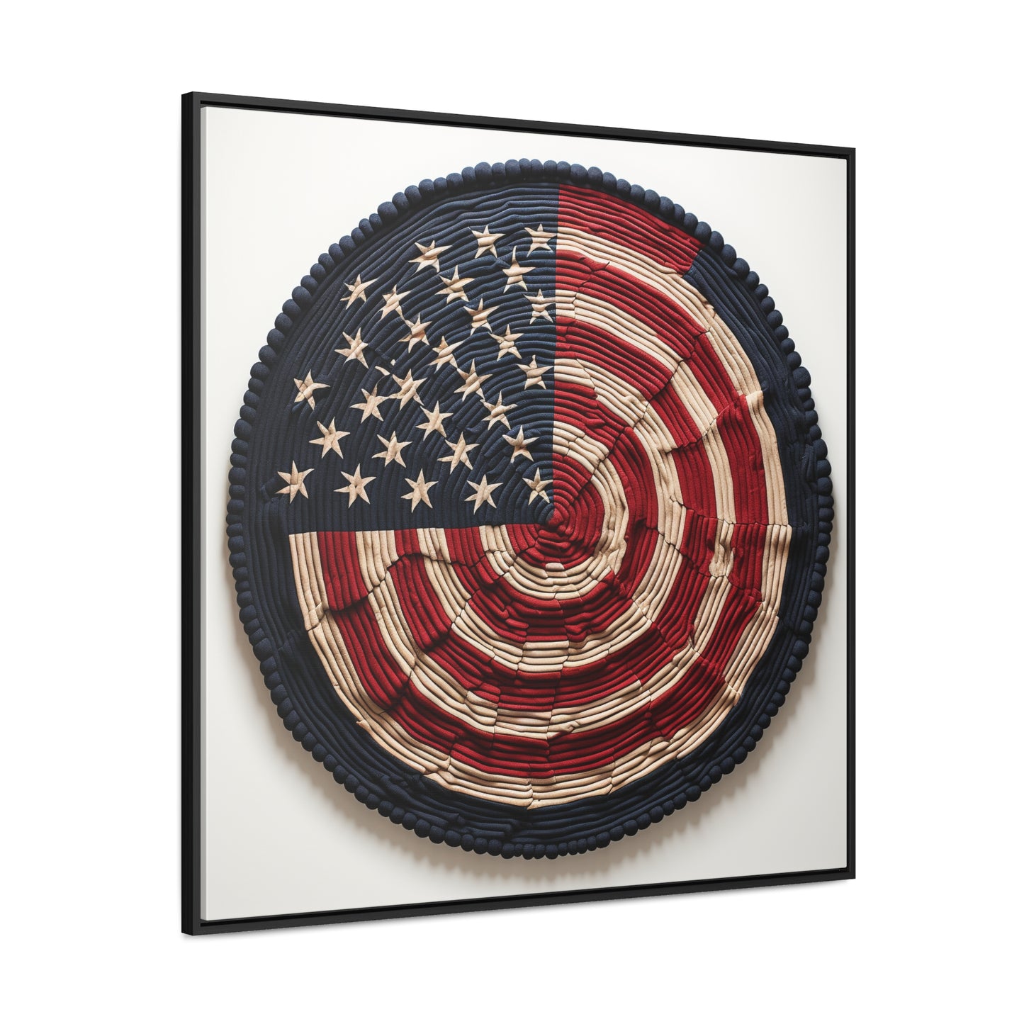 Flag 16, Gallery Canvas Wraps, Square Frame