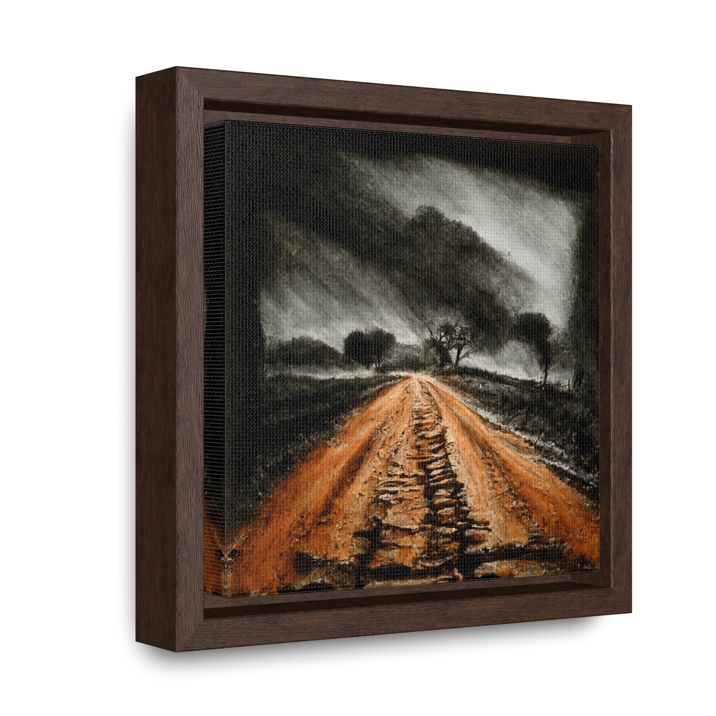 To the Rainy Land 8, Valentinii, Gallery Canvas Wraps, Square Frame