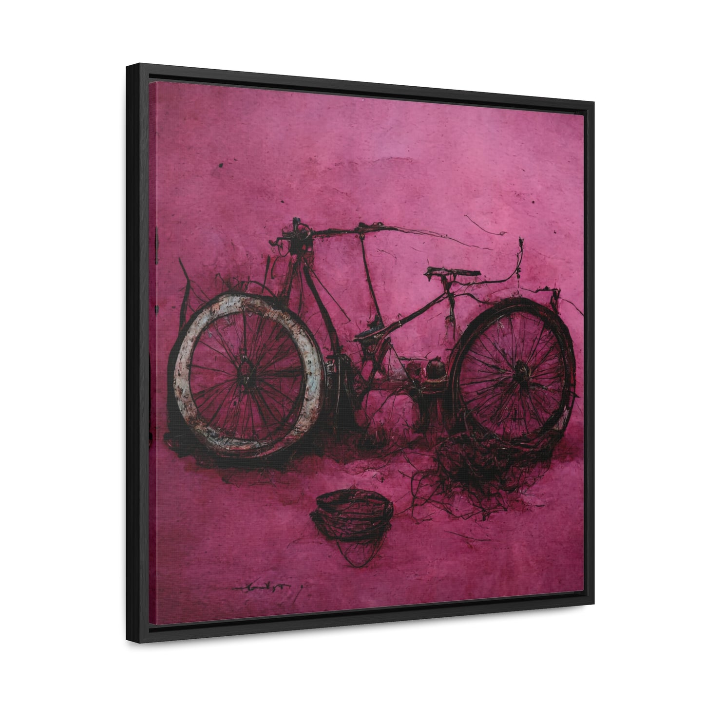 Bicycle 5, Valentinii, Gallery Canvas Wraps, Square Frame