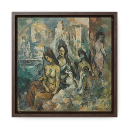 Women 9, Valentinii, Gallery Canvas Wraps, Square Frame