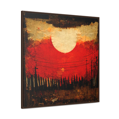 Land of the Sun 16, Valentinii, Gallery Canvas Wraps, Square Frame