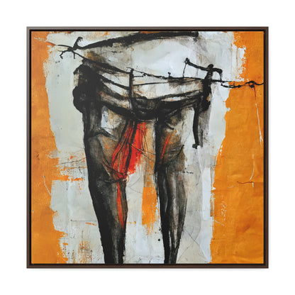 Feet and Drama 11, Valentinii, Gallery Canvas Wraps, Square Frame