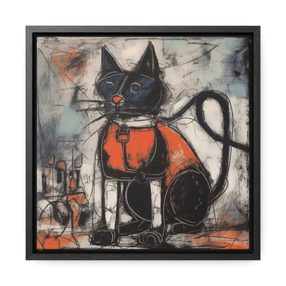 Cat 35, Gallery Canvas Wraps, Square Frame