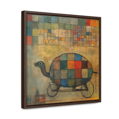 Turtle 12, Gallery Canvas Wraps, Square Frame