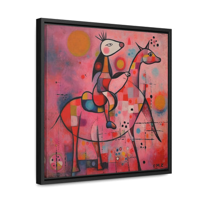 The Dreams of the Child 5, Gallery Canvas Wraps, Square Frame