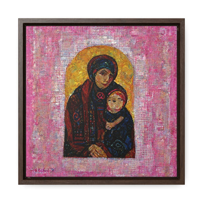 Mary and the Child 10, Valentinii, Gallery Canvas Wraps, Square Frame