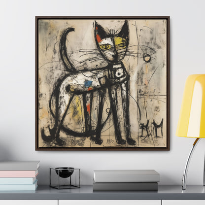 Cat 49, Gallery Canvas Wraps, Square Frame