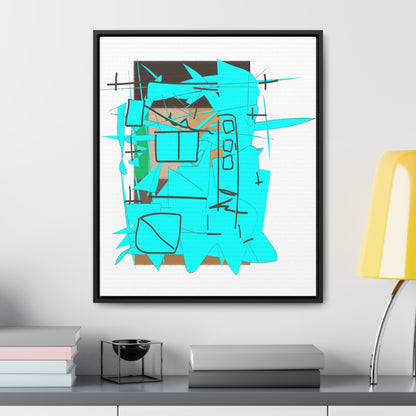 Naive City, Gallery Canvas Wraps, Vertical Frame