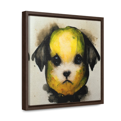 Dogs and Puppies 8, Valentinii, Gallery Canvas Wraps, Square Frame