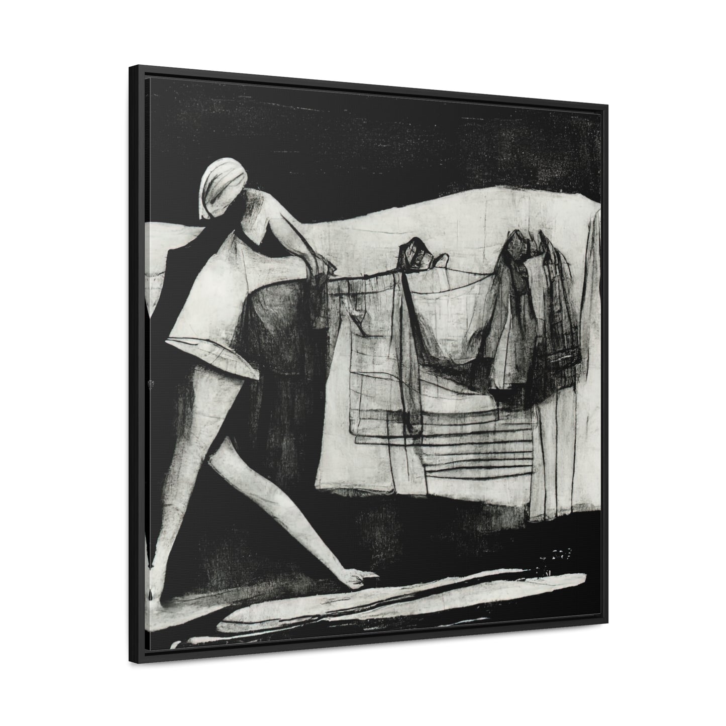 Domestic Memories 39, Valentinii, Gallery Canvas Wraps, Square Frame