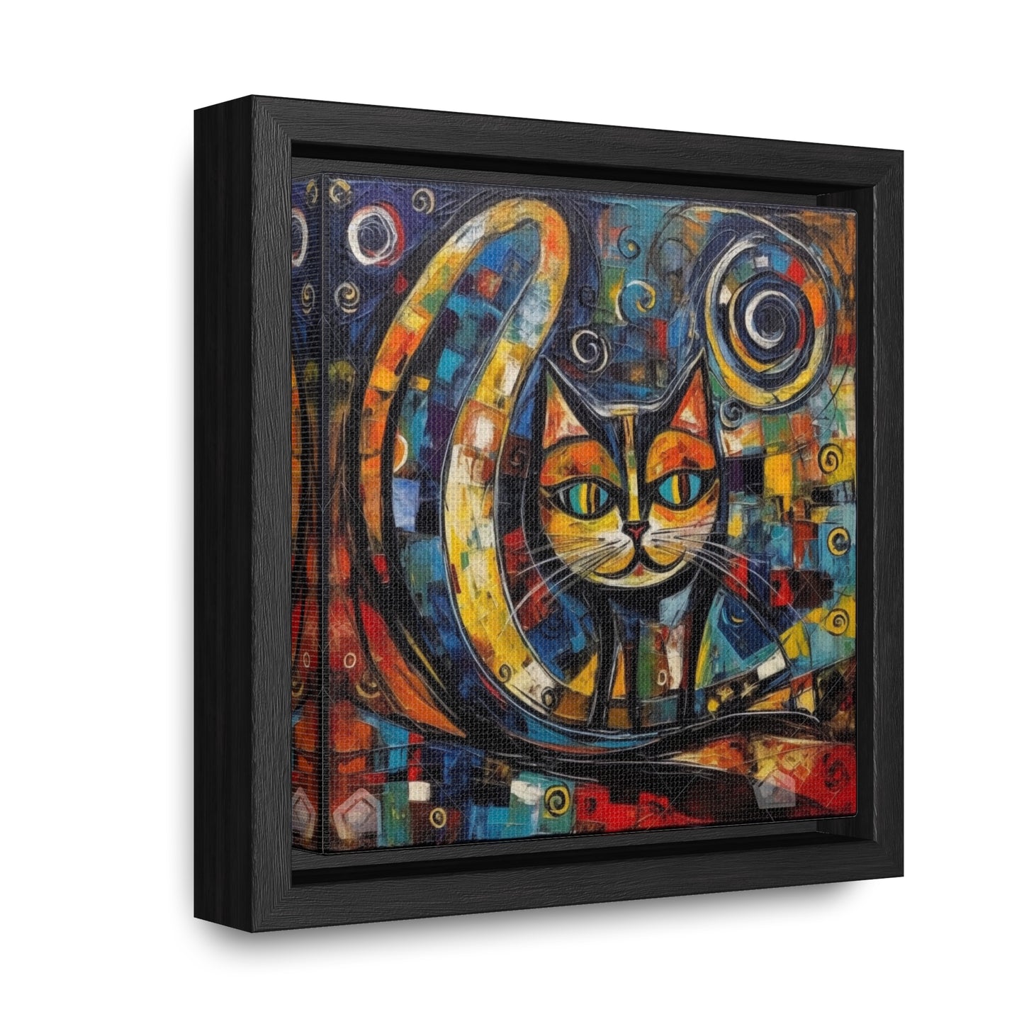 Cat 120, Gallery Canvas Wraps, Square Frame