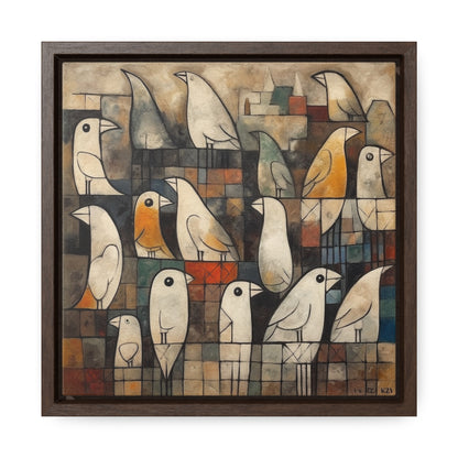 Bird 13, Gallery Canvas Wraps, Square Frame