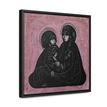 Mary and the Child 7, Valentinii, Gallery Canvas Wraps, Square Frame