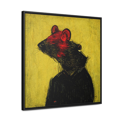 Urban Rat 4, Valentinii, Gallery Canvas Wraps, Square Frame