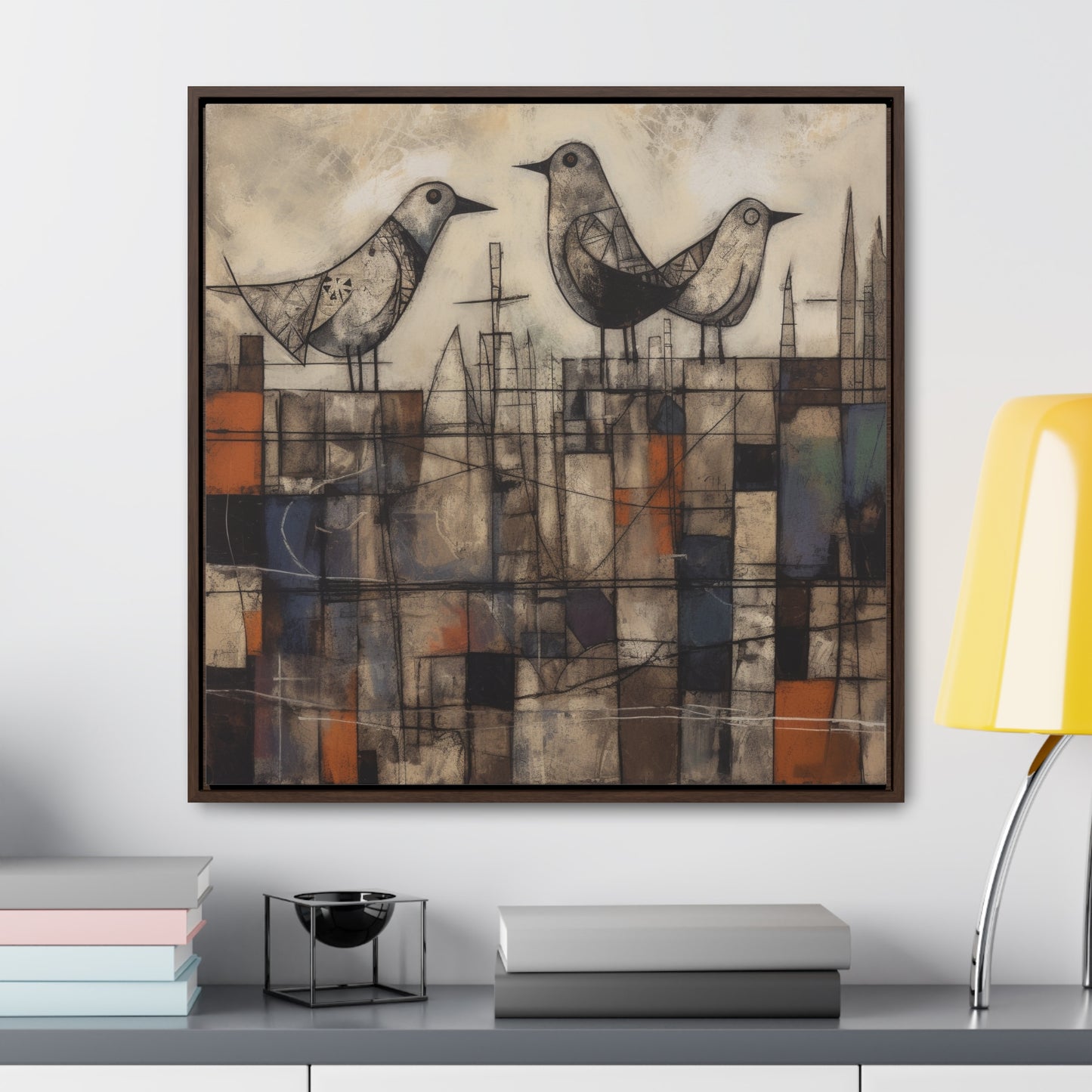 Bird 33, Gallery Canvas Wraps, Square Frame