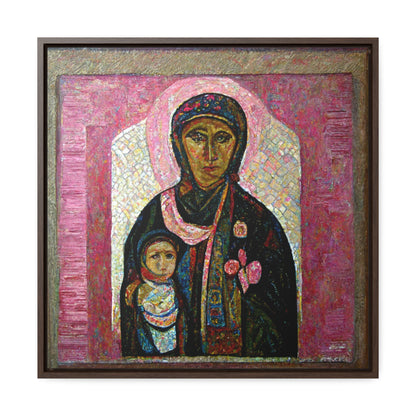 Mary and the Child 27, Valentinii, Gallery Canvas Wraps, Square Frame