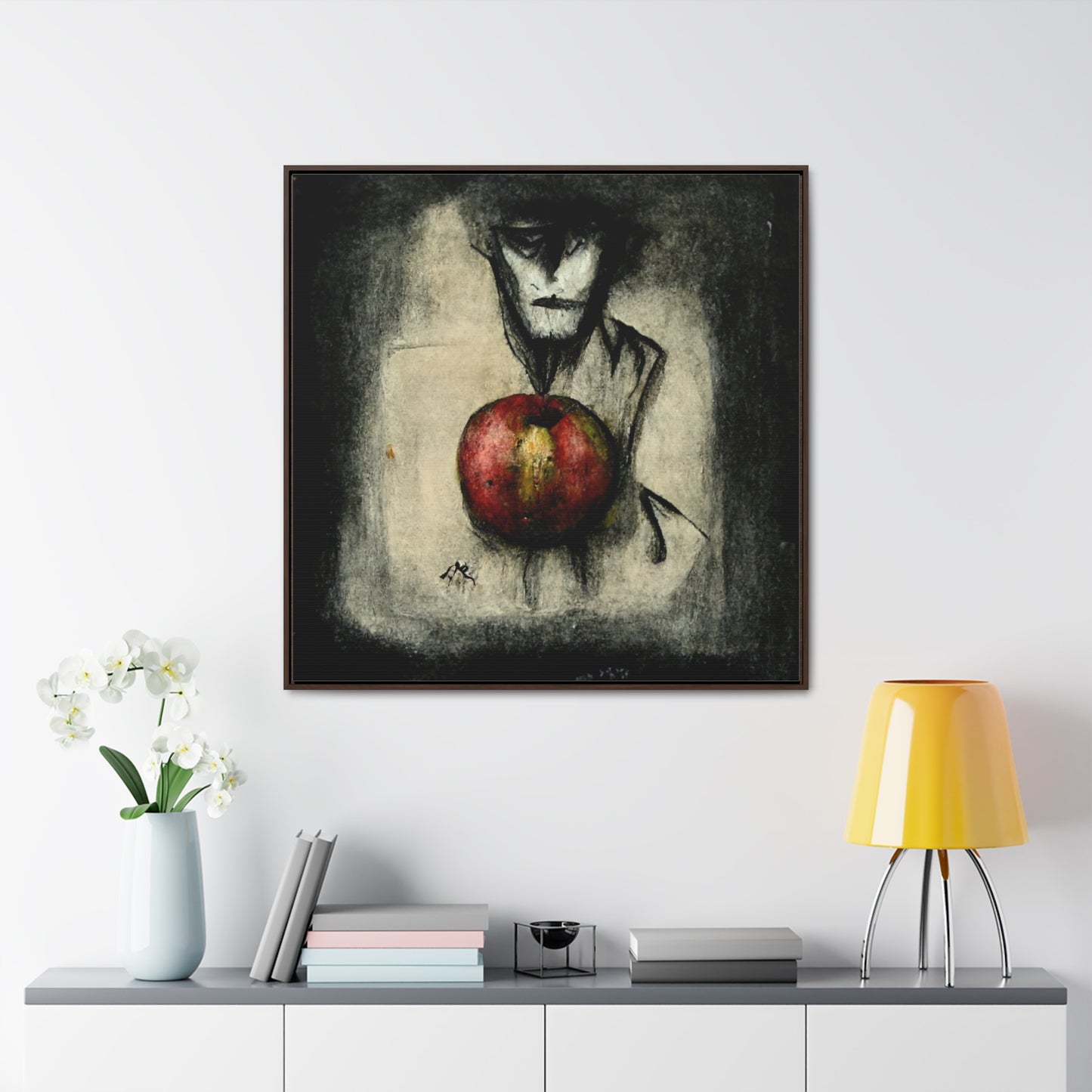 Apple 5, Valentinii, Gallery Canvas Wraps, Square Frame