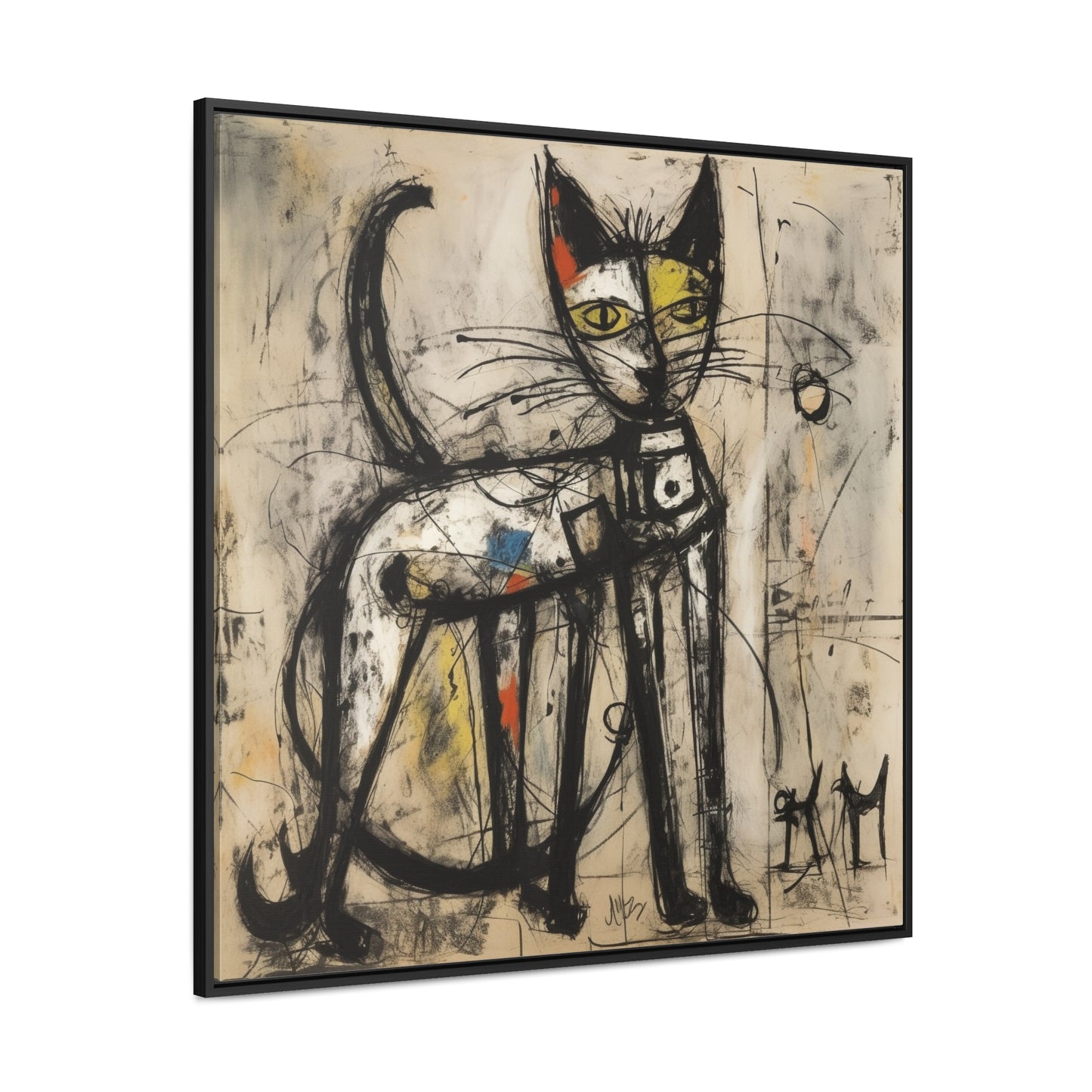 Cat 49, Gallery Canvas Wraps, Square Frame