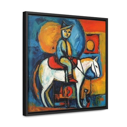 Cat 110, Gallery Canvas Wraps, Square Frame