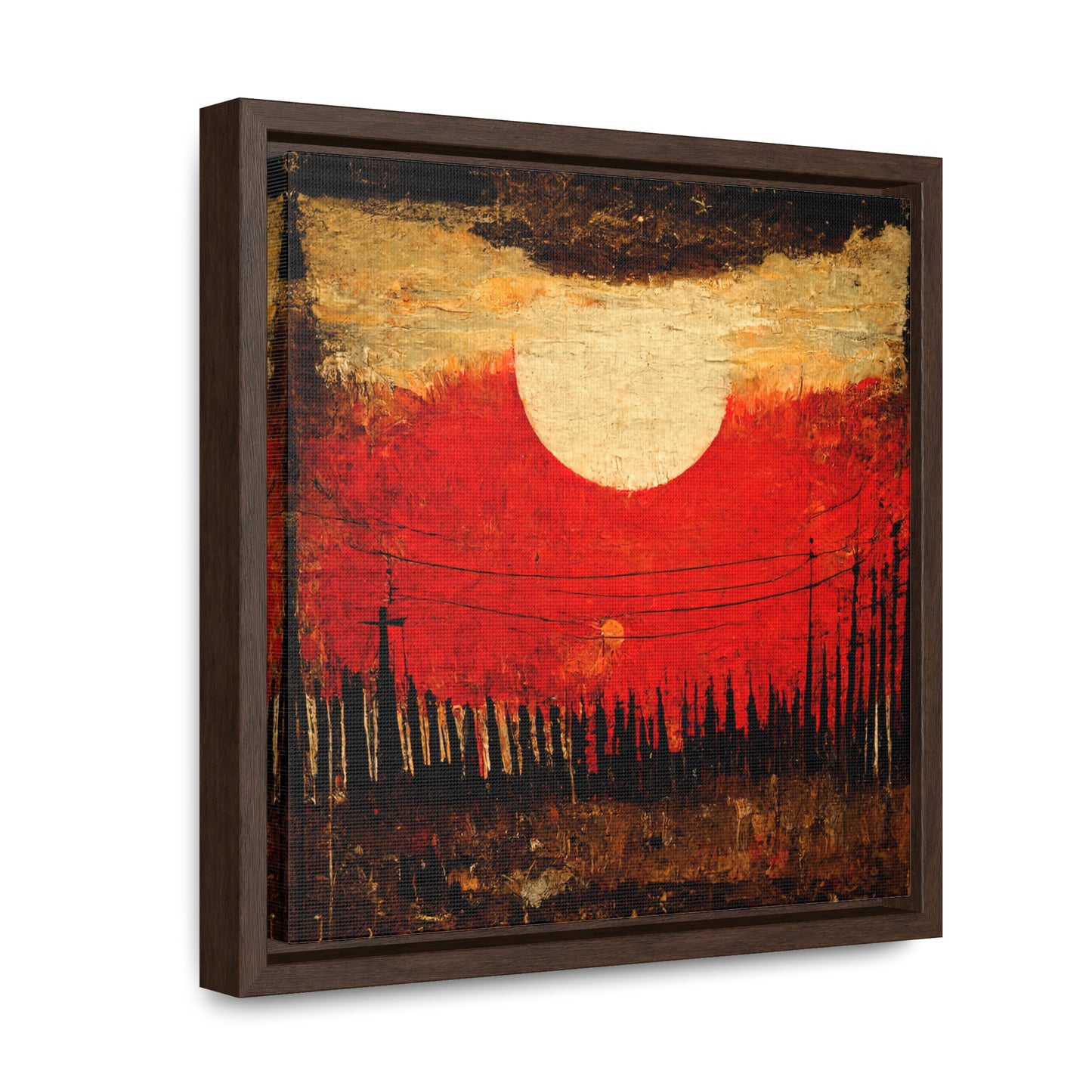 Land of the Sun 12, Valentinii, Gallery Canvas Wraps, Square Frame