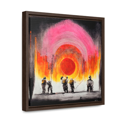 Land of the Sun 33, Valentinii, Gallery Canvas Wraps, Square Frame