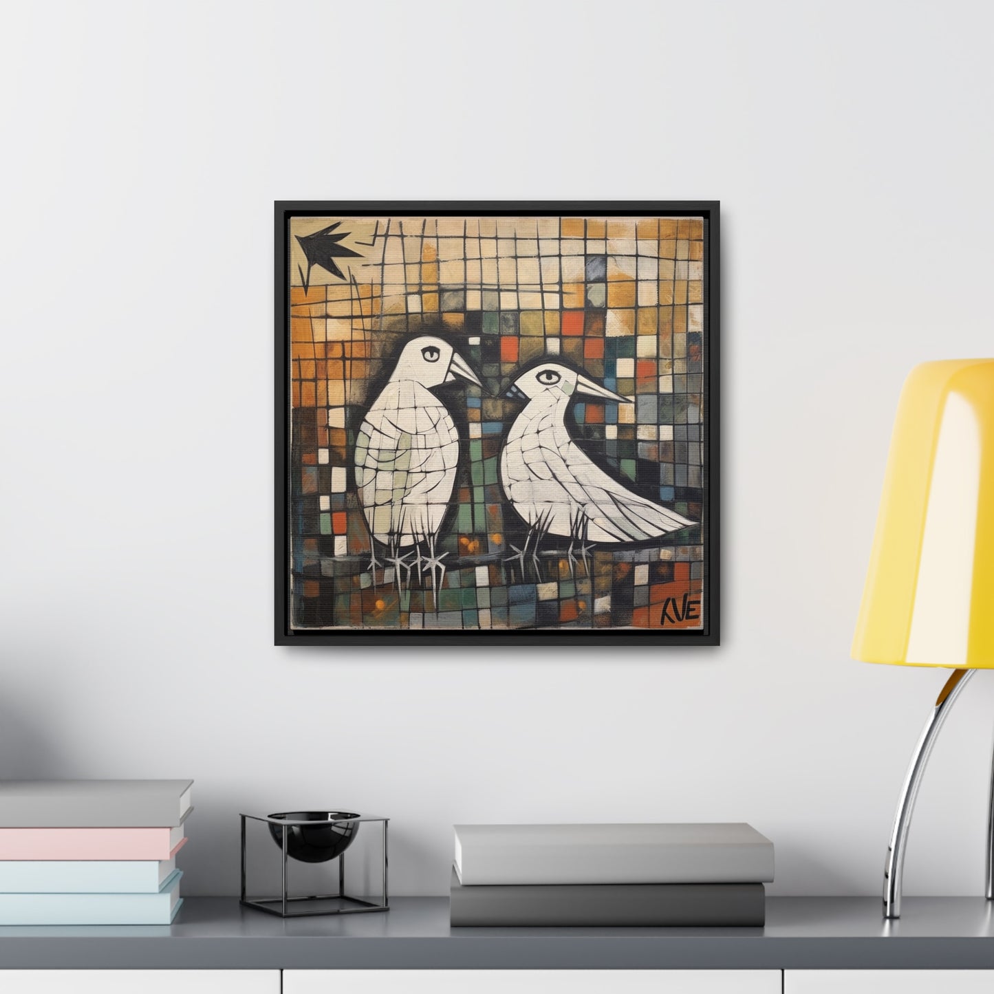 Bird 36, Gallery Canvas Wraps, Square Frame