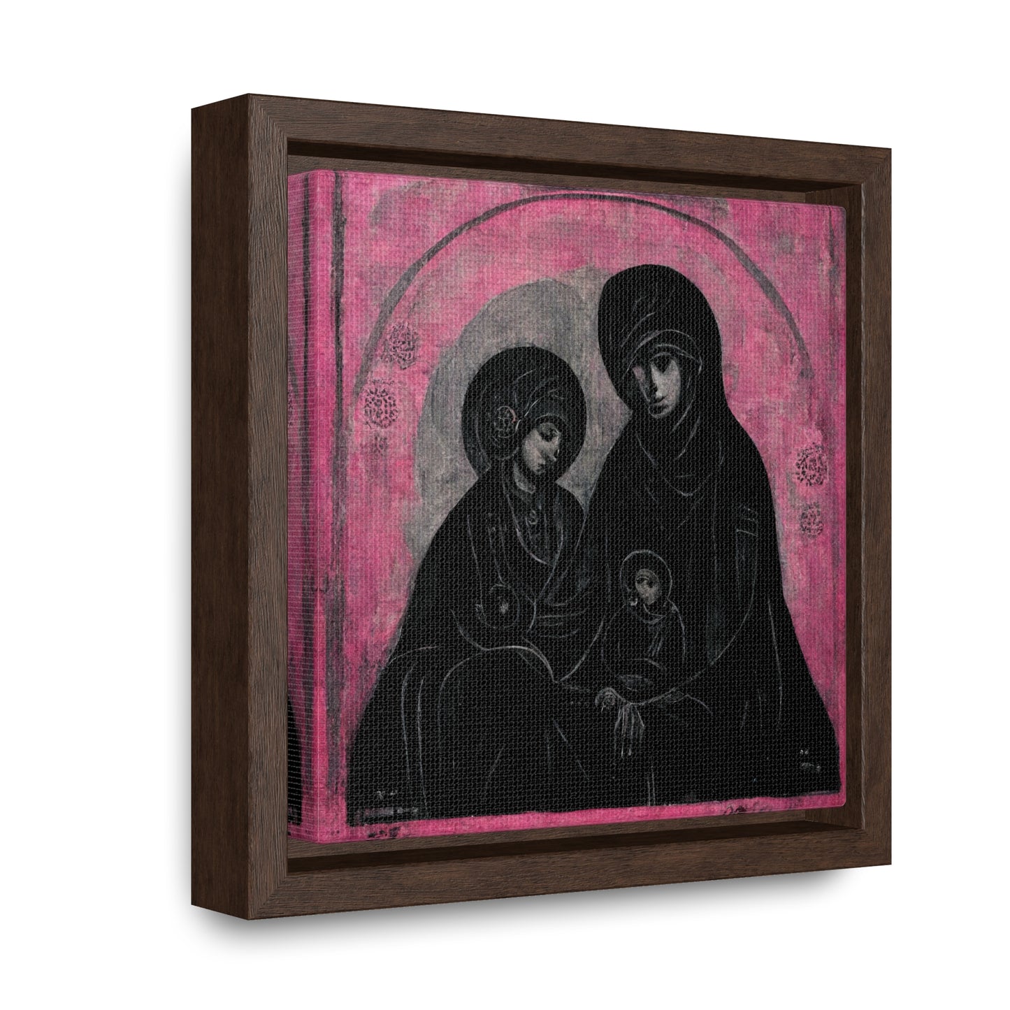 Mary and the Child 9, Valentinii, Gallery Canvas Wraps, Square Frame