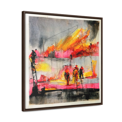 Land of the Sun 5, Valentinii, Gallery Canvas Wraps, Square Frame