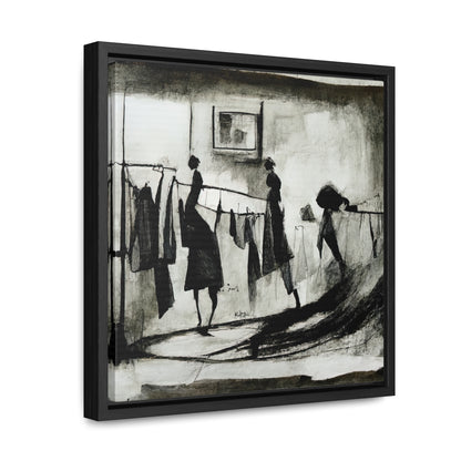 Domestic Memories 9, Valentinii, Gallery Canvas Wraps, Square Frame