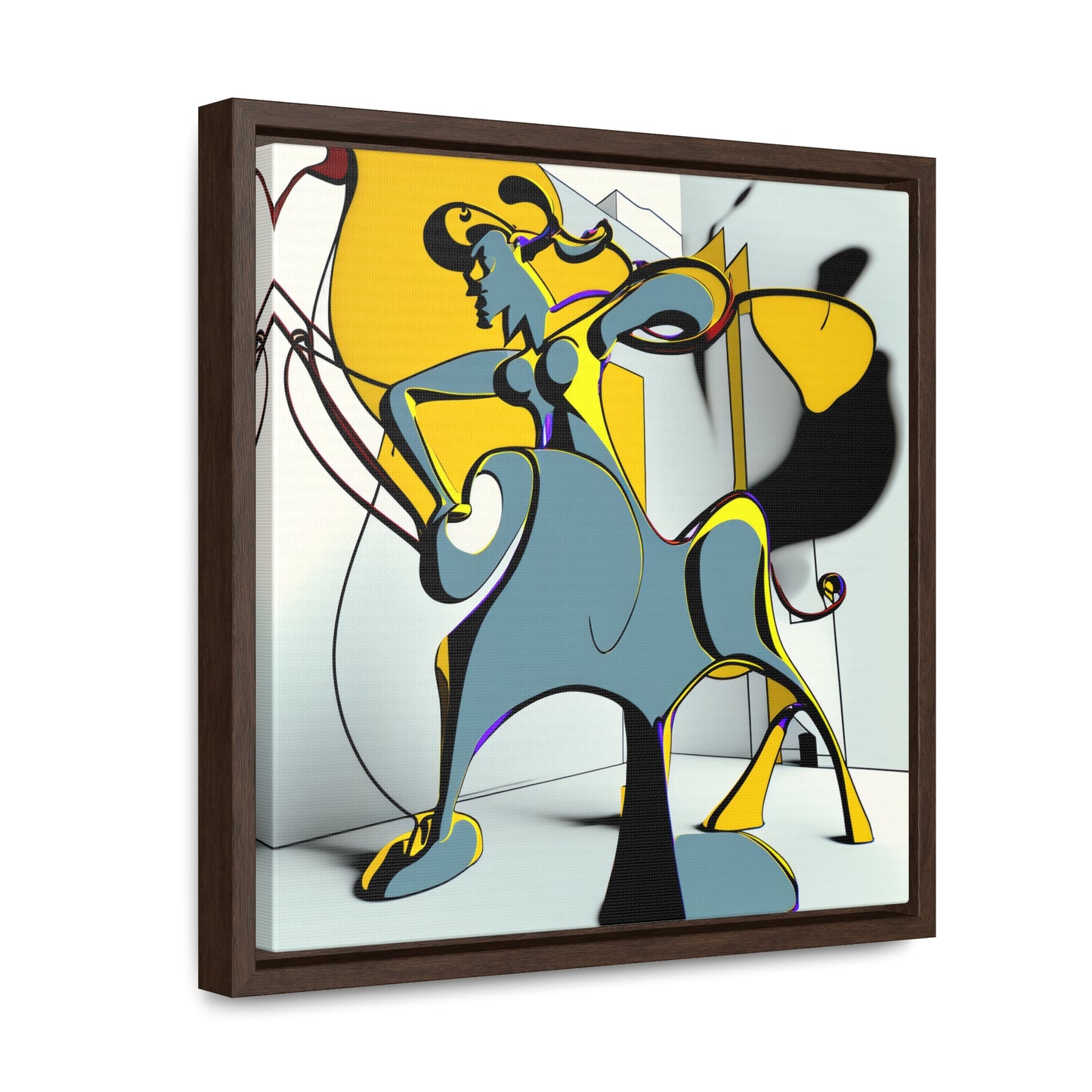 Naivia 26, Gallery Canvas Wraps, Square Frame