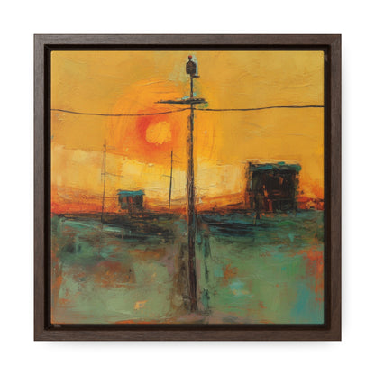 Land of the Sun 55, Valentinii, Gallery Canvas Wraps, Square Frame