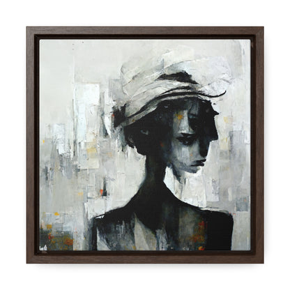 Forgotten Face 5, Valentinii, Gallery Canvas Wraps, Square Frame