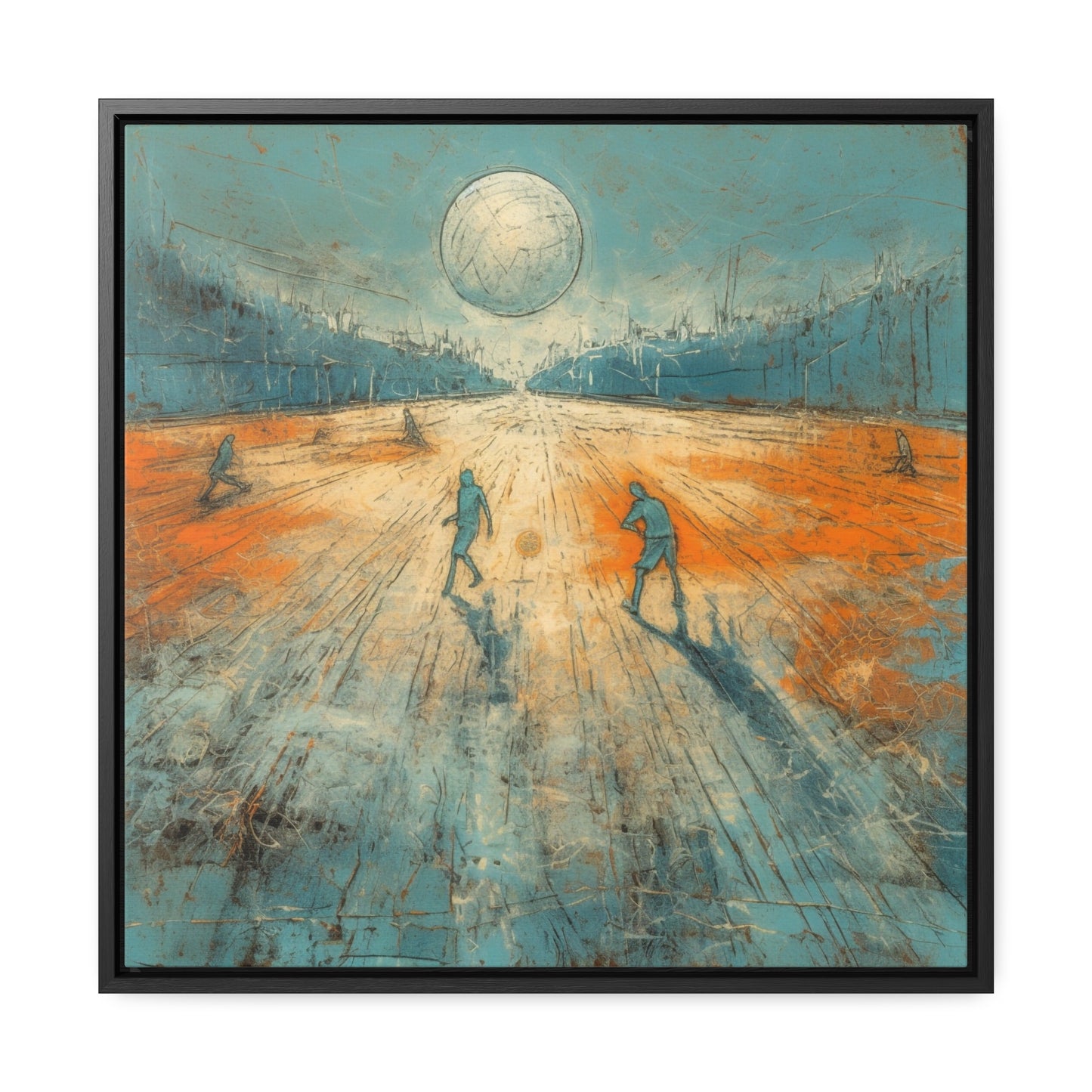 Childhood 16, Gallery Canvas Wraps, Square Frame