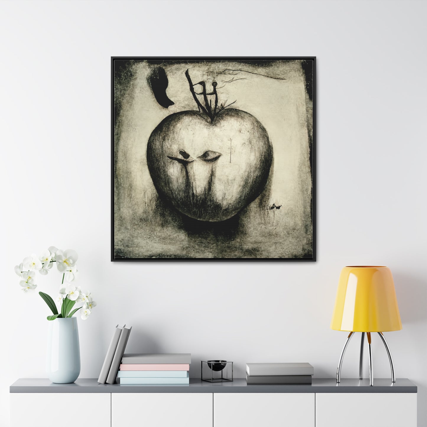 Apple 32, Valentinii, Gallery Canvas Wraps, Square Frame