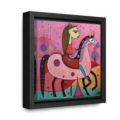 The Dreams of the Child 57, Gallery Canvas Wraps, Square Frame